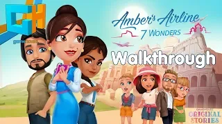 Amber's Airline - 7 Wonders - Level 36 | Official Walkthrough | HD
