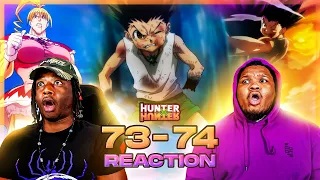 GON JUST LOST HIS ARM?! Hunter x Hunter: Season 1 - Episode 73, 74 | Reaction