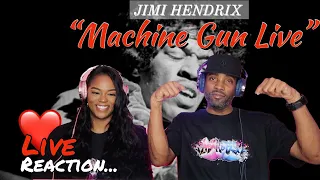 Jimi Hendrix "Machine Gun" Live Reaction | Asia and BJ