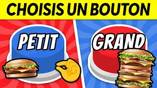 Choisis un BOUTON...! 😱 Nourriture GÉANTE vs MINUSCULE 🍕🤏