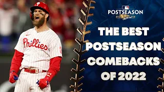 This postseason has been INSANE!! Some incredible comebacks have happened throughout the postseason!