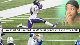 Colts V Ravens Reaction | WEEK 9 // NFL 2020 Season