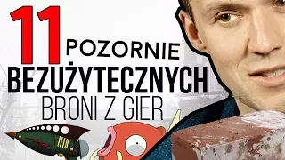 11 pozornie bezużytecznych broni z gier