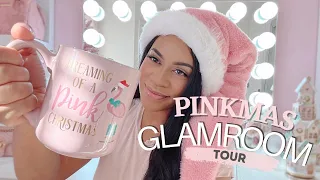 2022 Pinkmas Glamroom Tour | Pink Christmas Tree Decor