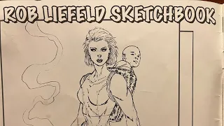 Rob Liefeld sketchbook?!?   God help us