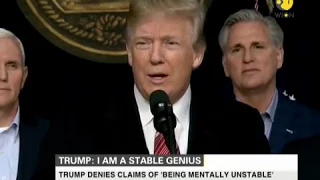 Donald Trump: I am stable genius