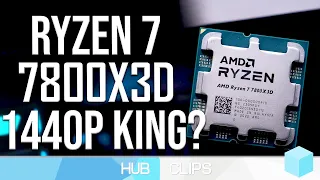IS the 7800X3D worth buying for 1440p gaming?