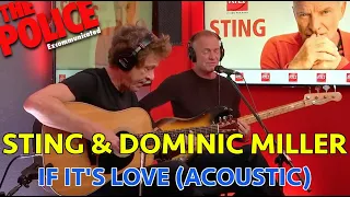 STING - IF IT'S LOVE (ACOUSTIC) - LIVE AT RTL2 - 2021