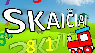 ✅ Skaičiuojame 1-10 | SmartkinderTV | Filmukai vaikams lietuviškai