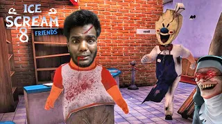 FUNNIEST ICE SCREAM 8 👻 GHOST GAMEPLAY (PART-1)#gameplay#ghost #icescream8 #funny #comedy #trending