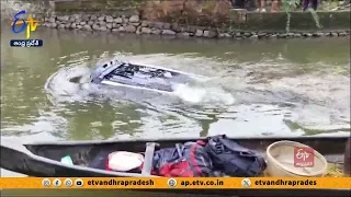 Hyderabad Tourists' Car Plunges into Kottayam Canal as Google Maps Shows wrong route