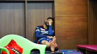 M siraj funny moment with RCB dressing room Virat Kohli laughing #rcbvslsg