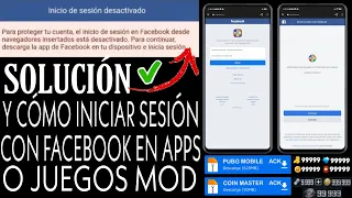 SOLUCION_para proteger tu cuenta el inicio de sesion en facebook desde navegadores_Apps y juegos mod