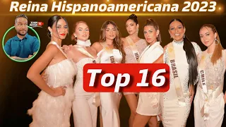 Reina Hispanoamericana 2023 - TOP 16