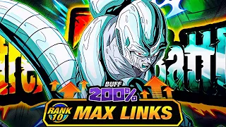 200% LEADER SKILL BUFF! LEVEL 10 LINKS 100% RAINBOW STAR EZA METAL COOLER TEQ! (DBZ: Dokkan Battle)