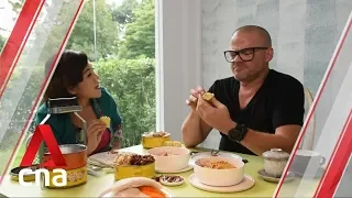 Heston Blumenthal tries Singapore hawker food and durian mooncake | CNA Lifestyle