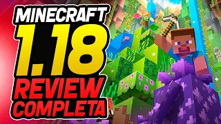 ✅ Minecraft 1.18 REVIEW COMPLETA - Cave And Cliffs Parte 2 [ TODO EXPLICADO ]