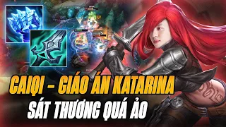 BEST KATARINA TRUNG QUỐC CAIQI VÀ GIÁO ÁN GÁNH TEAM LẬT KÈO KHÔNG TƯỞNG RANK THÁCH ĐẤU SIÊU MÃN NHÃN