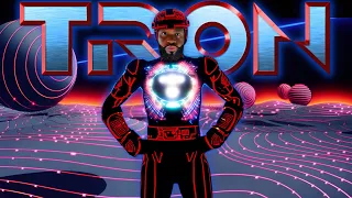 My first experience watching TRON (1982) 🤖👾 #TRONthrowback #80snerd