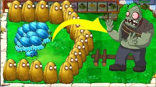 Plants vs Zombies Hack - 999 Winter Melon, Tall Nut vs Dr  Zomboss