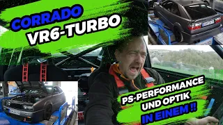 TURBO-GOCKEL - CORRADO VR6 TURBO - PS PERFORMANCE UND OPTIK IN EINEM !