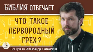 Что такое ПЕРВОРОДНЫЙ ГРЕХ ?  Священник Александр Сатомский