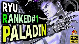 SF6: Paladin  Ryu Ranked No1  MR2100 over  VS Ken | sf6 4K Street Fighter 6