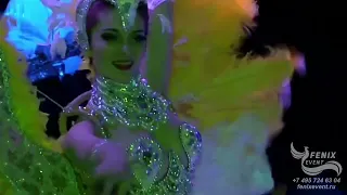 Заказать танцевальный шоу балет на свадьбу и юбилей - яркое бразильское шоу на праздник в Москве