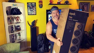 Unboxing Review—Polk Audio T50 Tower Speaker!!!