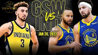 Golden State Warriors vs Indiana Pacers Full Game Highlights | Jan 20, 2022 | FreeDawkins