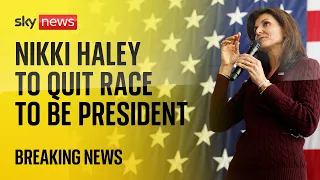 Coming up: Nikki Haley speaks after pulling out of US presidential race