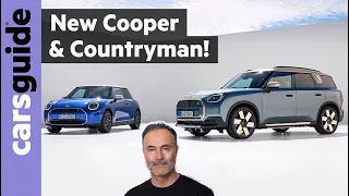 2024 Mini Cooper and Countryman walkaround preview: Electric hatch and SUV up style and performance!