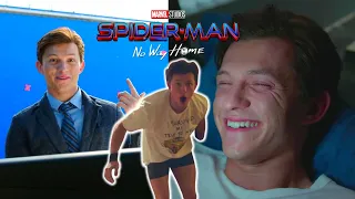 Tom Holland Breaking His Character While Shooting