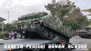 KERETA PERISAI ADNAN ACV300 gagah menaiki Lori Iveco Eurotrakkers Angkatan Tentera Malaysia 🇲🇾.