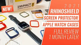 NEW 3D Impact screen protector & cases for Apple Watch SE/4/5/6 — Rhinoshield review