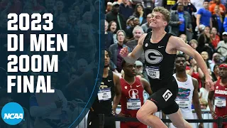 Men's 200m - 2023 NCAA indoor track and field championships