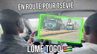 Lomé Togo🇹🇬Vlog#2 | ROUTE TSÉVIÉ
