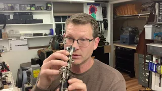 Basic Clarinet Repair Series #1, E/B Mechanism Adjustment