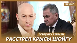 Гордон и том, кого драл Шойгу и его замы