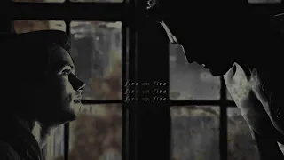 Stiles & Derek AU || fire on fire