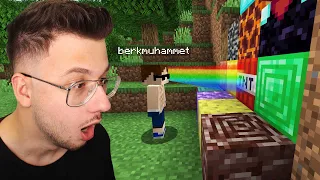 minecraft AMA baktığım her blok değişiyor!