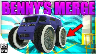 *SUPER EASY* F1/BENNYS WHEELS ON ANY CAR | BENNYS MERGE GLITCH