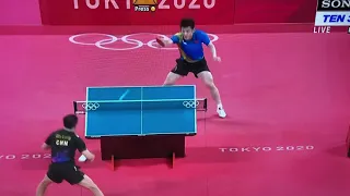 Ma Long Reaction After Winning Olympic Gold