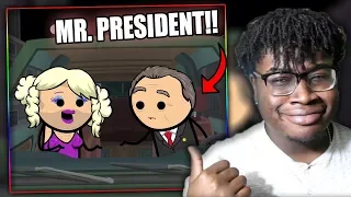 THE PRESIDENT'S SECRET MISTRESS! | Try Not To Laugh Challenge CYANIDE AND HAPPINESS EDITION!