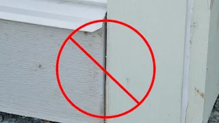 How To Caulk Nasty Exterior Gaps and Outside Corners!