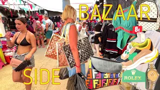 🇹🇷 SIDE WEEKLY BAZAAR ON SATURDAYS / Replica in TÜRKIYE #side #turkey #Antalya #bazaar