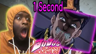 AYOOOOO JOJO!!! | 1 Second from every episode of JoJo’s REACTION!!!