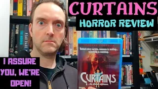 Curtains 1983 Movie Review! Video Store Open! Watch! VHS Blu-ray Collection Update! Blu-ray Horror