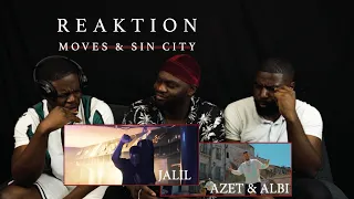 AZET & ALBI - SIN CITY (prod. by Lucry & Suena) & Jalil - Moves | REAKTION | Tommy B.