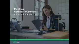 Paralegal Certificate Course© Webinar (Feb 2024) | CLS by BARBRI